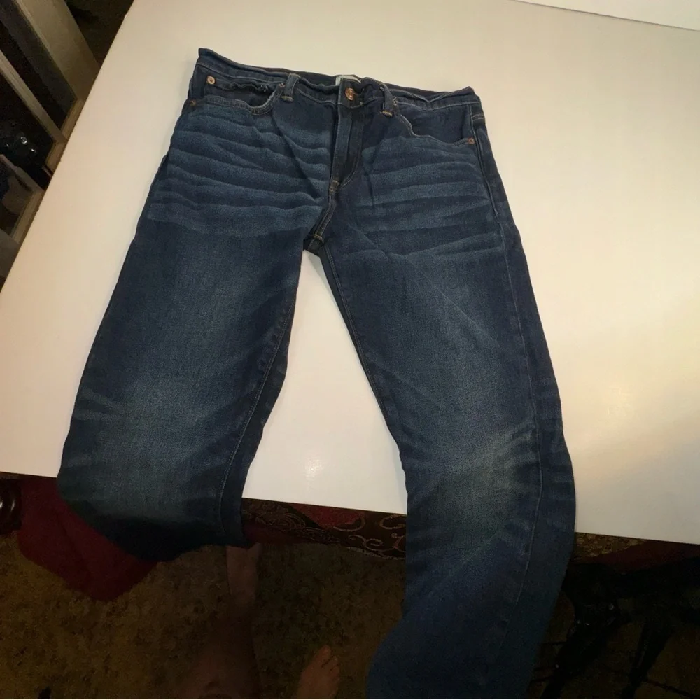 J Crew 250 Skinny Stretch on Demand jean in dark worn-in wash AB689